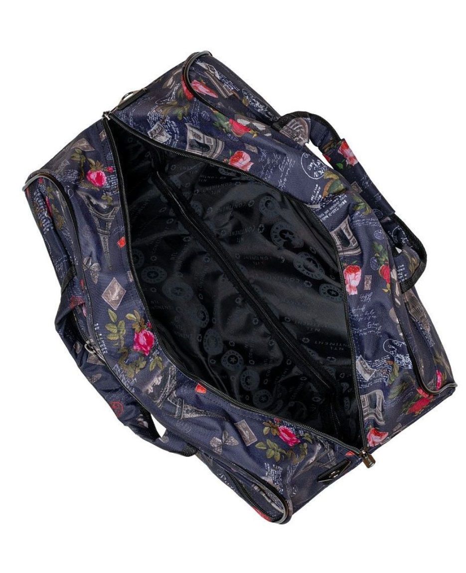 М-607 Сумка на колесах париж (фиолетовый/46*30*25полиэстер/NTL Continent)