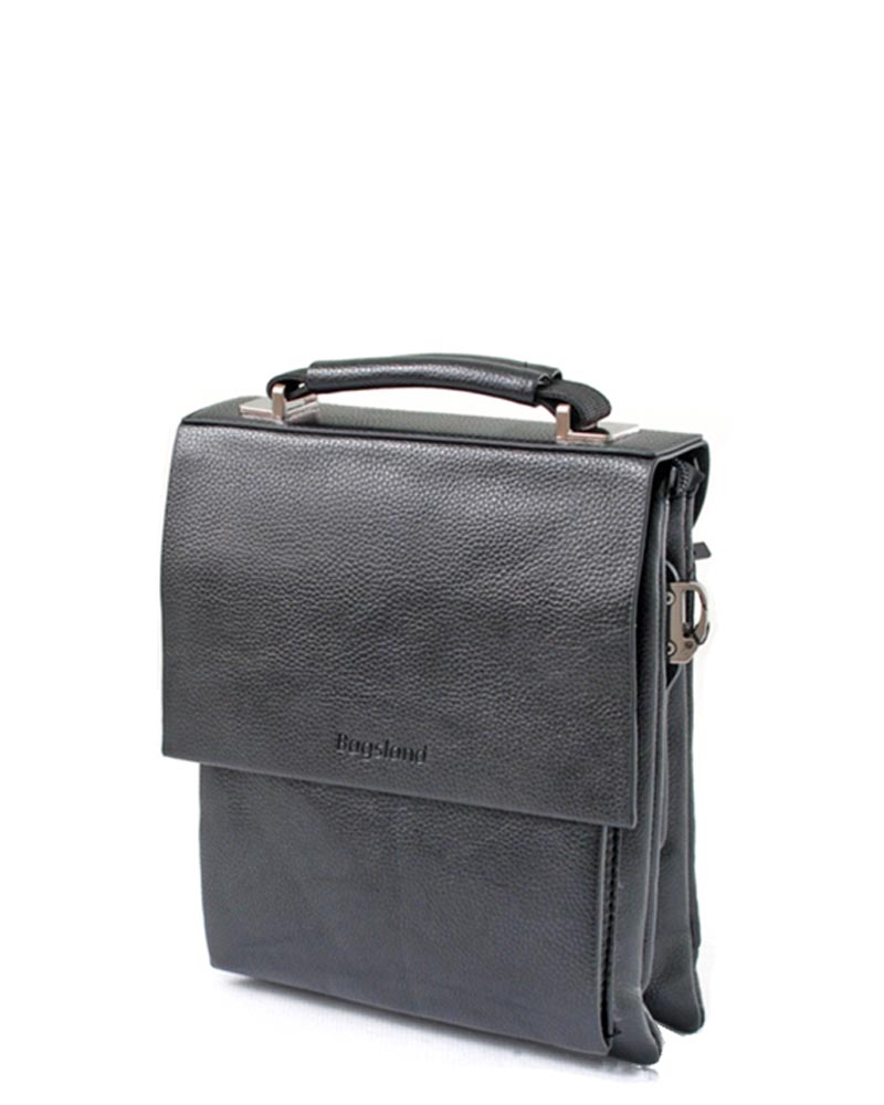 ВШ-008-6 Сумка мужская (чёрный) (Черный/23*26*4,5/Экокожа/M/Bagsland)