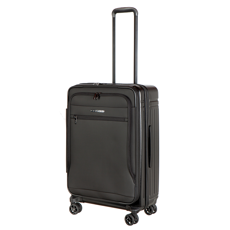 GM23054WP24 (black) Чемодан-тележка Verage (черный/45*68*29/полиэстер/M/3,9 кг/73 литра/Verage)