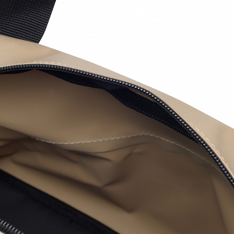 2-168 Сумка дорожная (Сатин/бежевый 222) (бежевый/43*31*29/Капровинил/ANTAN)