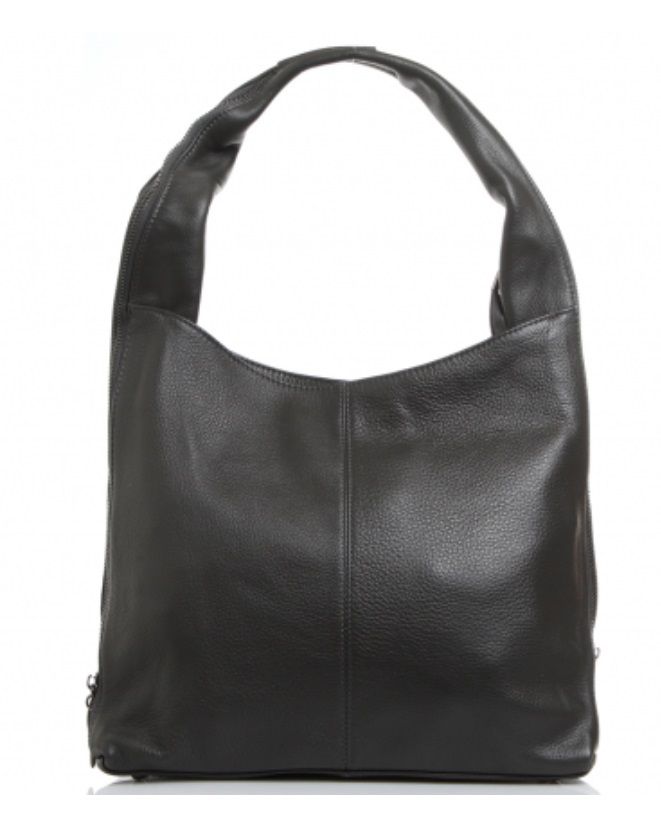 8051К Сумка женская натуральная кожа (черный) (Черный/35*28*10/натуральная кожа/Redmond)