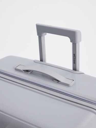 Чемодан Sochi-Grey (26) Серый (серый/43,5*70*27/полипропилен/M/3,8 кг/76 литров/L’case)