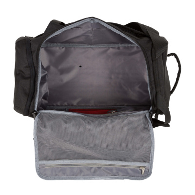 П0019-06 (Grey) сумка дорожная текстиль (Серый/50*27*25/полиэстер/1,2 кг/33,8 литров/Polar)