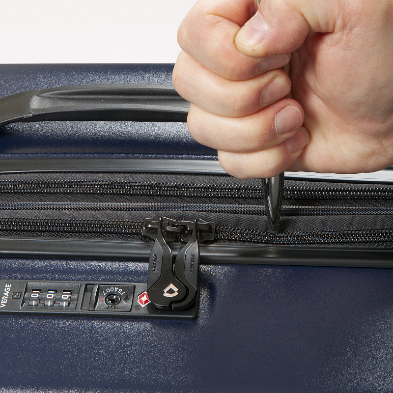 GM20075W20 (sky blue) Чемодан-тележка Verage (Синий/39*55*20/поликарбонат/S/2,26 кг)