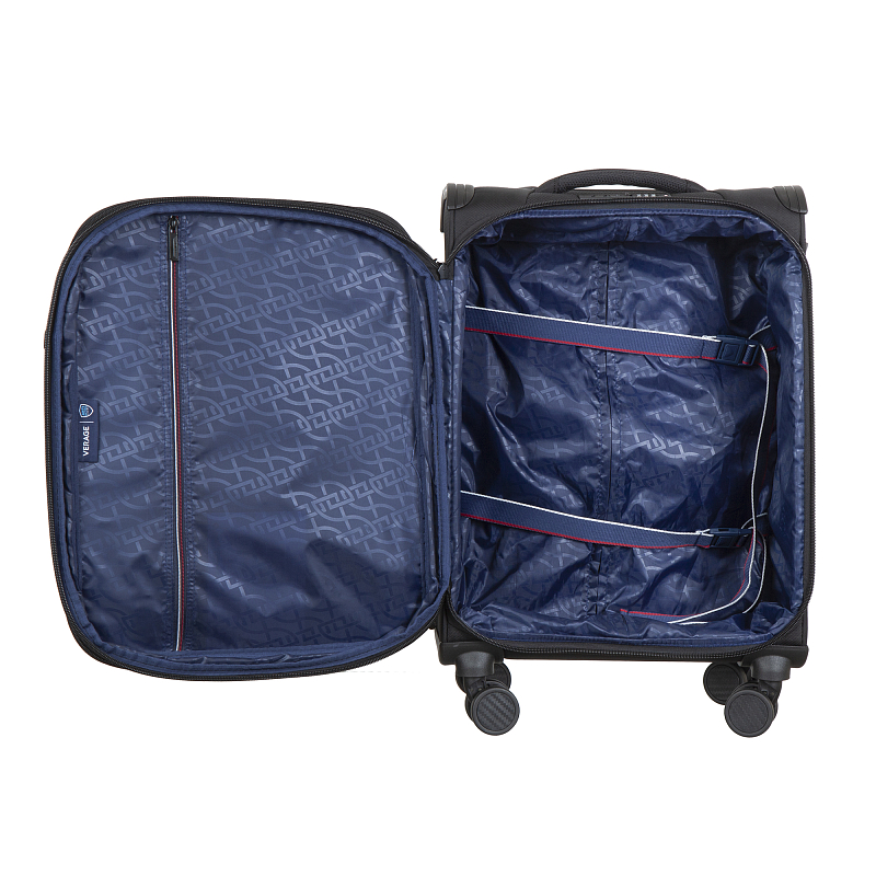 GM21002W19 black Чемодан-тележка Verage (черный/36*56*23/полиэстер/S/2,6 кг/41 литр/Verage)