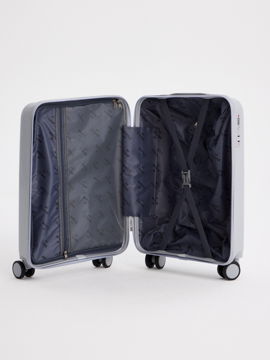 Чемодан Athens - Grey 20 (Серый) S (серый/36,5*55*21/полипропилен/S/2,5 кг/L’case)