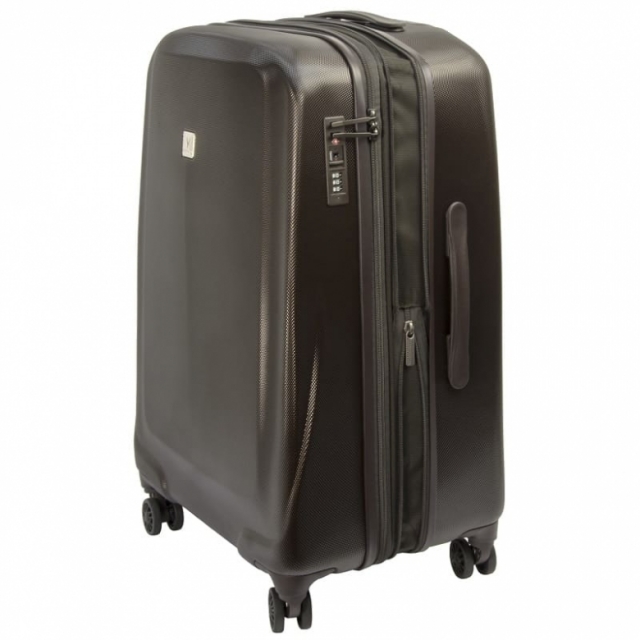 808 PC - 24 (D.BROWN) Чемодан на 4 колесах (Коричневый/45*67,5*25/поликарбонат/M/3,5 кг/90 литров)