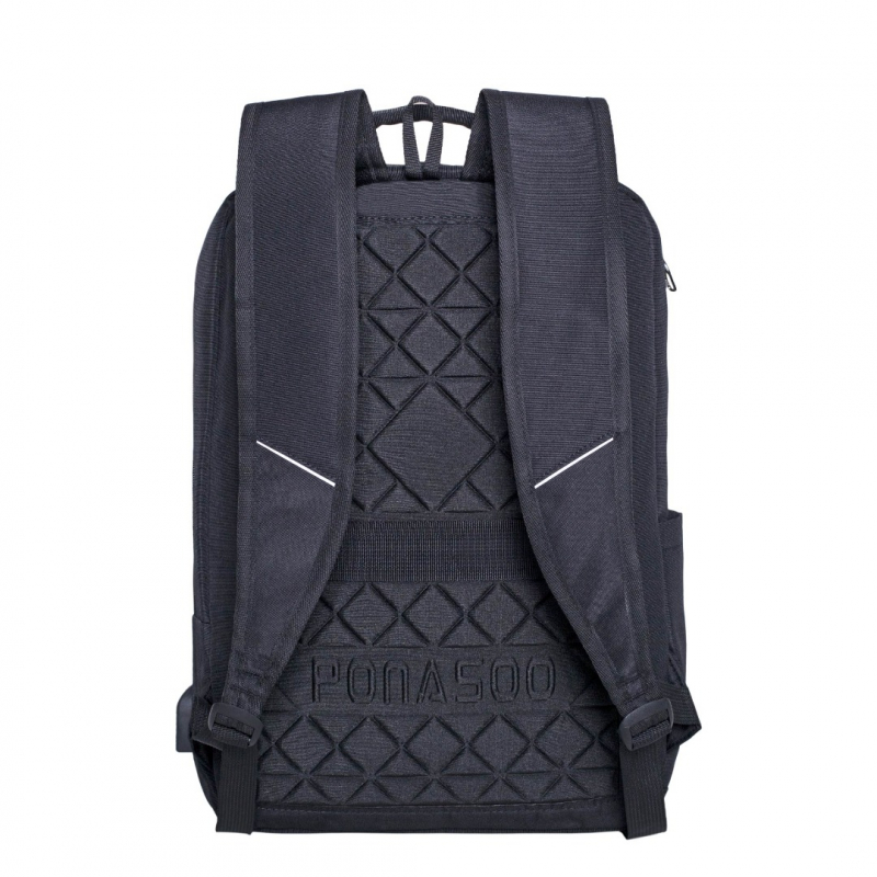 3535 черный Молодежный рюкзак MERLIN  (Черный/28*44*13/полиэстер/MERLIN)