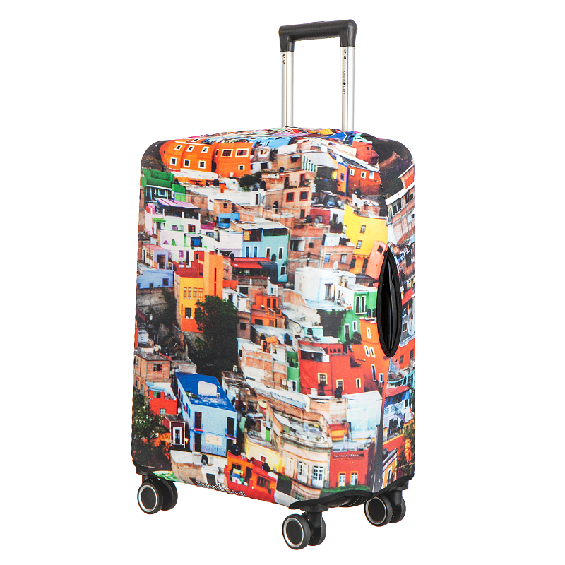 9218 (L))) Защитный чехол для чемодана (мультиколор/L/полиэстер/Verage)