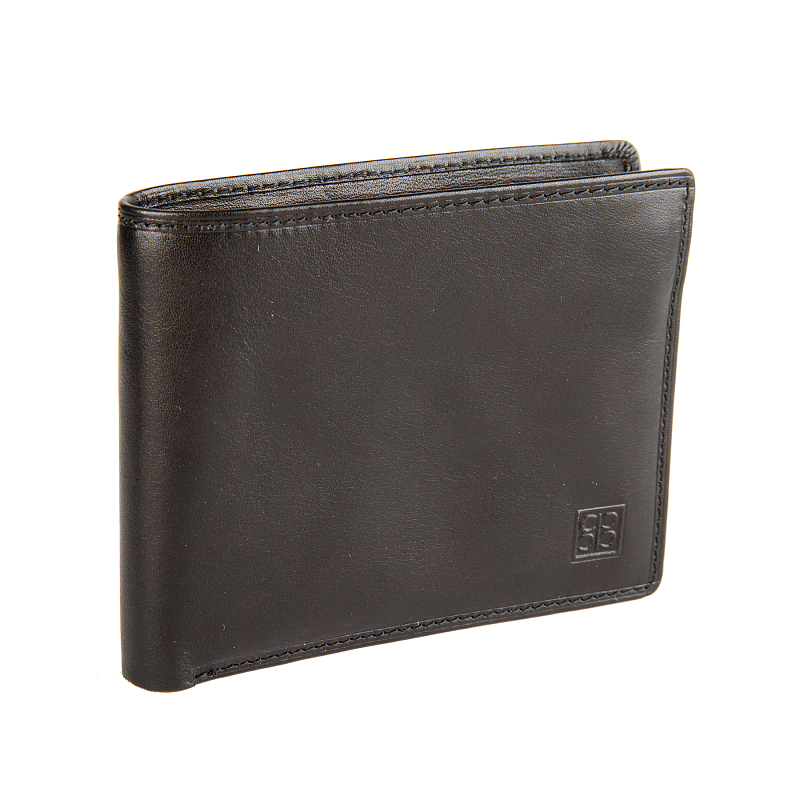 2766 (milano black) Портмоне Sergio Belotti (черный/натуральная кожа/Sergio Belotti)