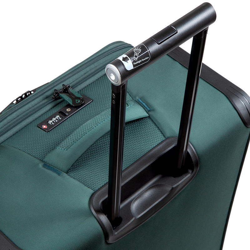 GM21002W29 (bk.green) Чемодан-тележка Verage (Зелёный/полиэстер)