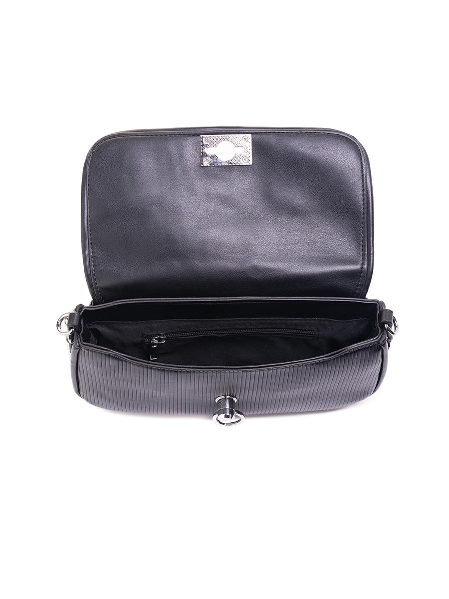 27447/10 Сумка женская (чёрный) (Черный/28*16*5/Экокожа)