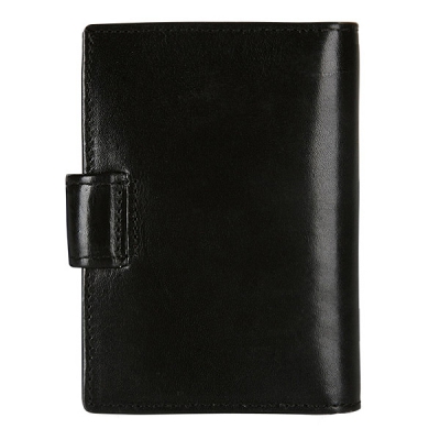 42003-64D Black Визитница (Malgrado) (черный/7,5*11*1,5/натуральная кожа/Malgrado)