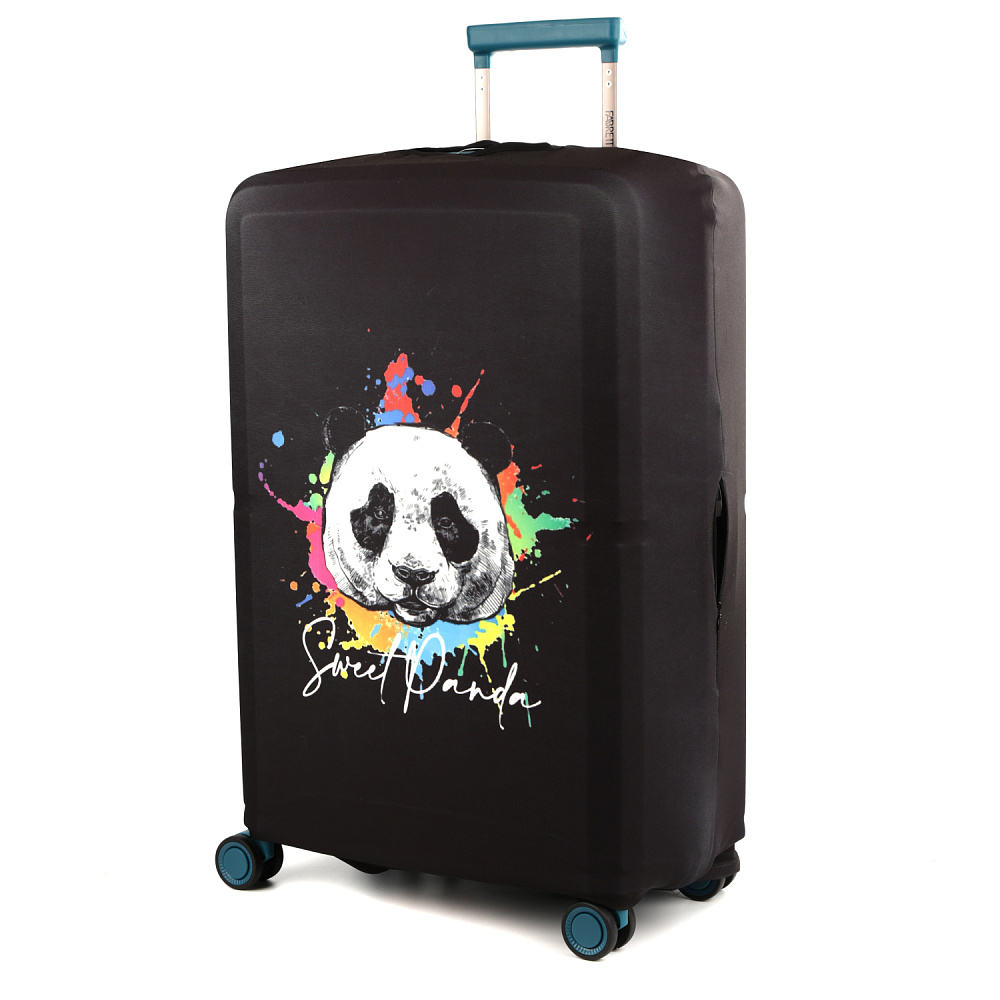 W1049-S FABRETTI Чехлы для чемоданов 92%полиэстер 8%спандекс (Черный/S/полиэстер/спандекс/FABRETTI)