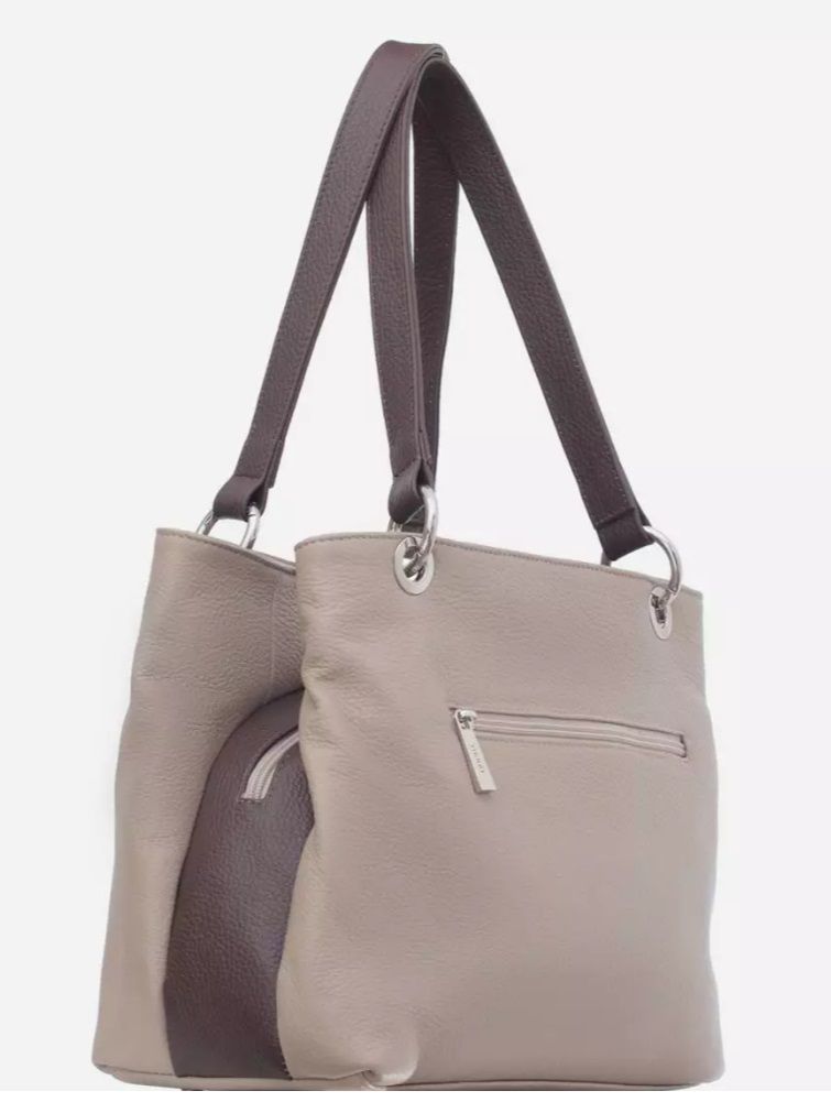 2187LN Сумка женская Латте (Латте/32*24*13/натуральная кожа/Richet)