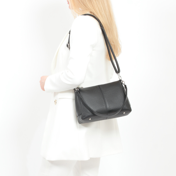 3107LN Сумка женская Черный (Черный/натуральная кожа/Richet)