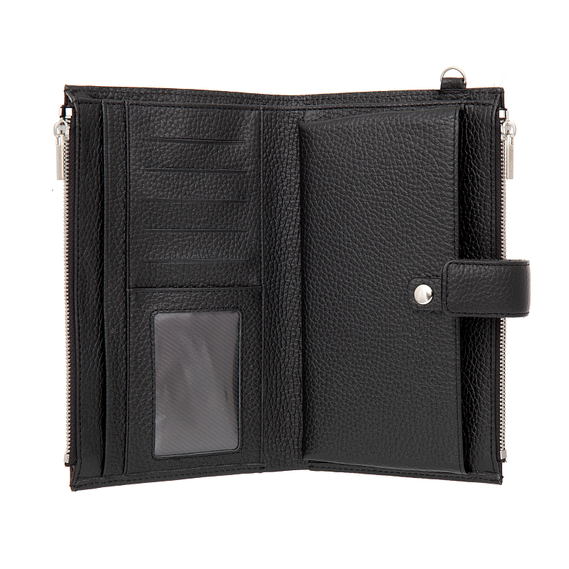 7117 black Caprice Клатч мужской Sergio Belotti (черный/20*12*3/натуральная кожа/Sergio Belotti)