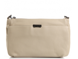 212К Сумка женская натуральная кожа (milk) (бежевый/27*16*7/натуральная кожа/Redmond)