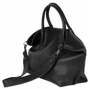 248К Сумка женская натуральная кожа черный (Черный/49*28*16/натуральная кожа/Redmond)