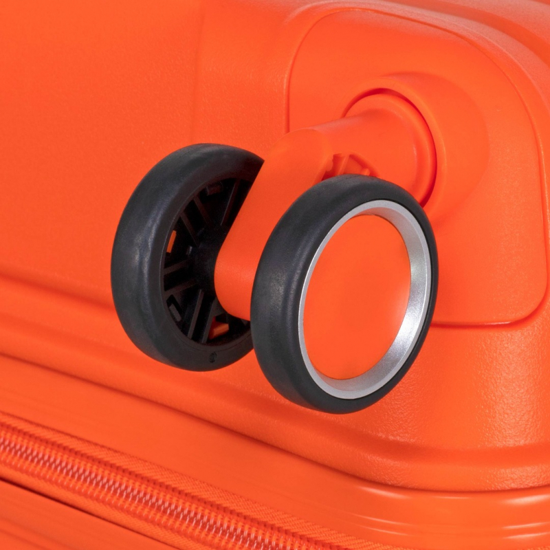 PP-802 Чемодан оранжевый L (Оранжевый/45*68*27/полипропилен/L/4,0 кг/Across)