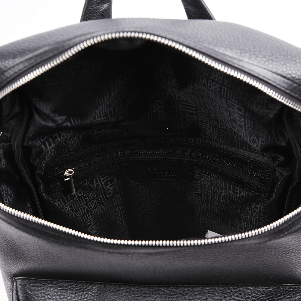 98962-2 FABRETTI Рюкзак муж. нат. кожа (Черный/30*37*10/натуральная кожа/FABRETTI)