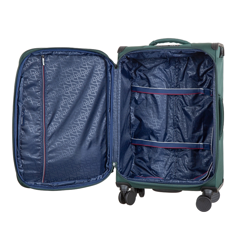 GM21002W24 (bk.green) Чемодан-тележка Verage (Зелёный/полиэстер)