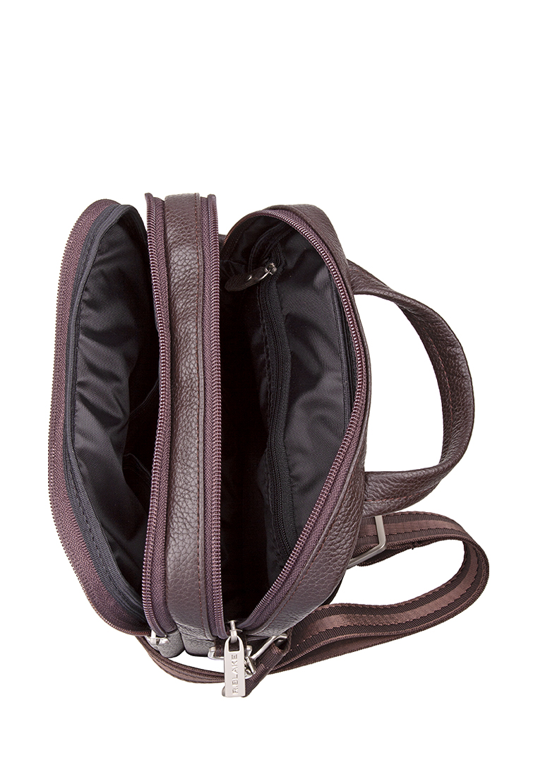 78286 Сумка ВИКТОР DENVER кожа шоколад (Коричневый/20*23*7/натуральная кожа/R.Blake)