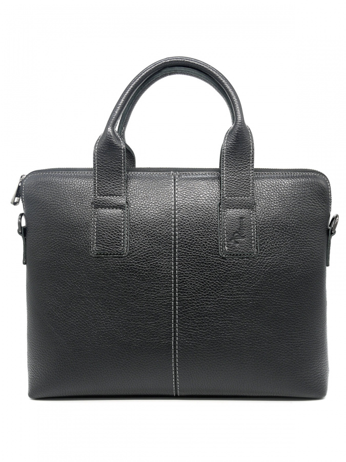 102-21817-1 Портфель мужской кожа (Пеллекон) (черный/36*27*6/натуральная кожа/PELLECON)