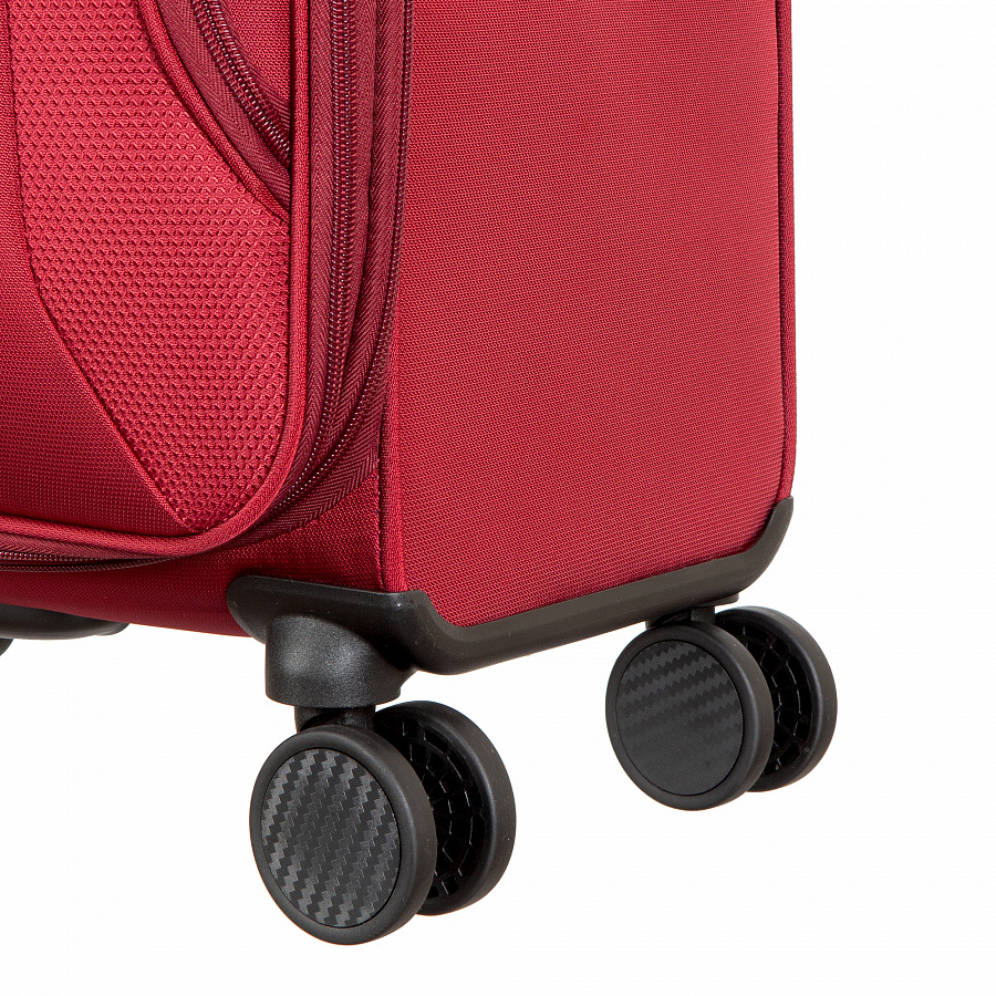 GM21002W24 (burgundy) Чемодан-тележка Verage (бордовый/43*68*26/полиэстер/M/3,2 кг/64 литра/Verage)