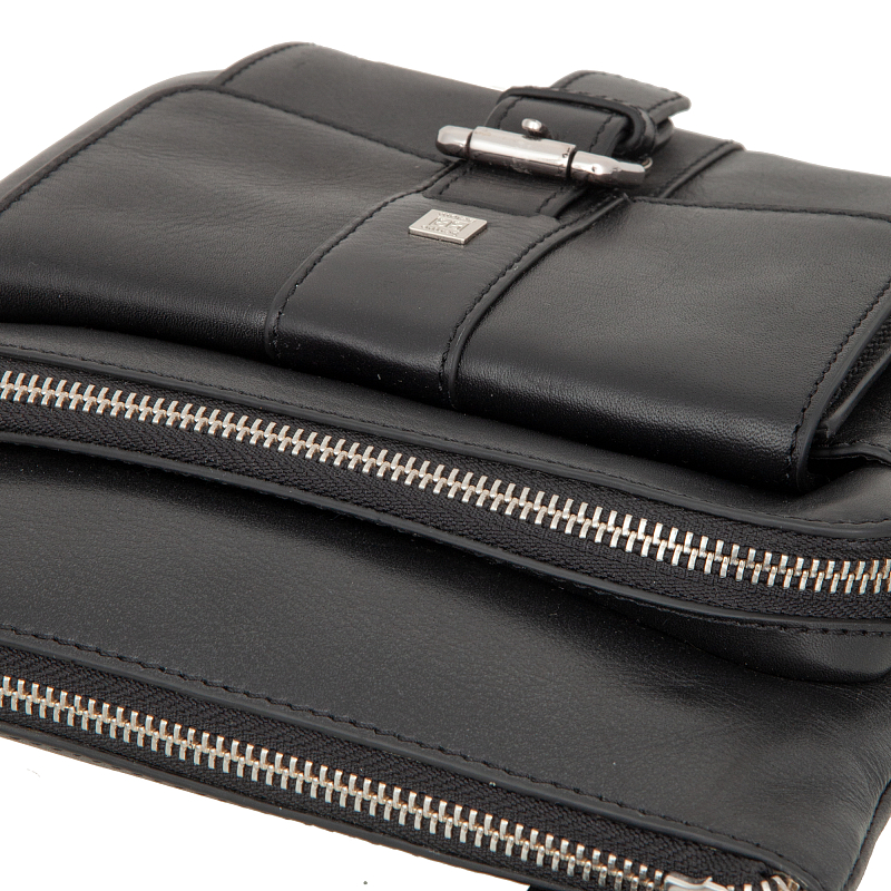 9279 VT (Genoa black) Планшет Sergio Belotti (черный/21*23,5*6,5/натуральная кожа/Sergio Belotti)