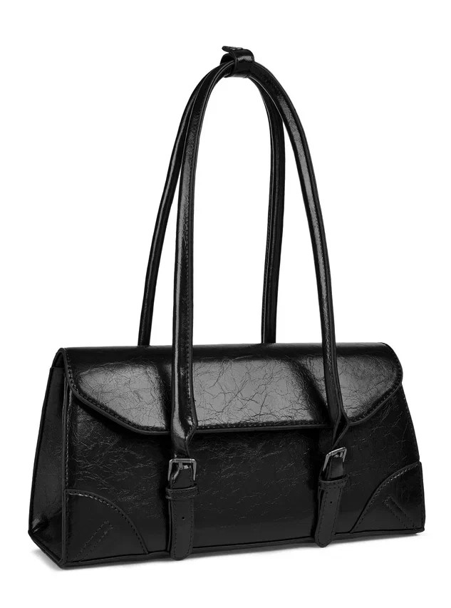 HL 31-543115 Сумка женская экокожа (черный) (черный/32*16*11/экокожа/Hogerland)