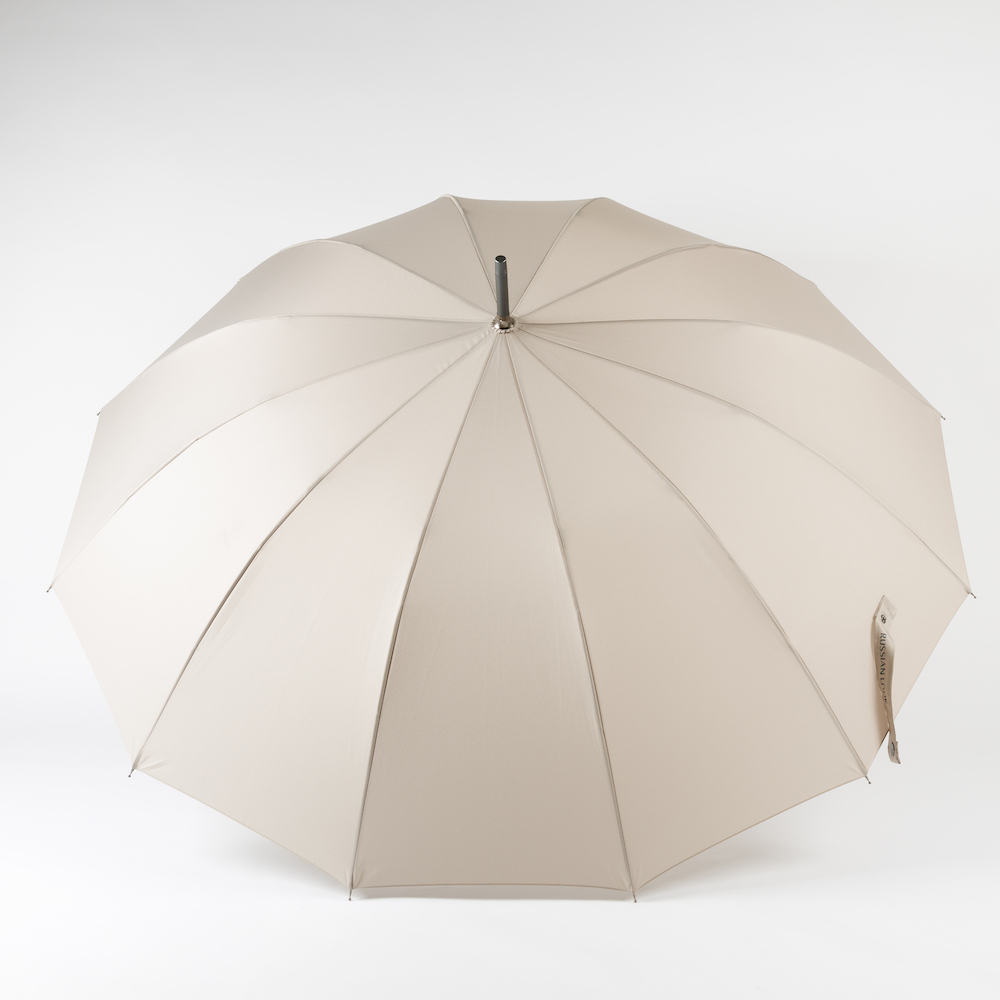 RX-41821 Зонт женский, трость, полуавтомат (однотонный/12-65/эпонж/Russian Look)