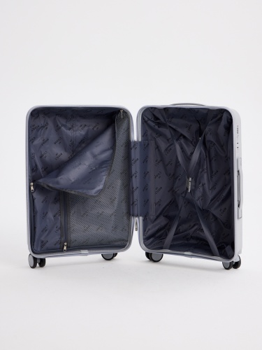 Чемодан Sochi-Grey (22) Серый (серый/38,5*60*23/полипропилен/S/3,0 кг/49 литров/L’case)