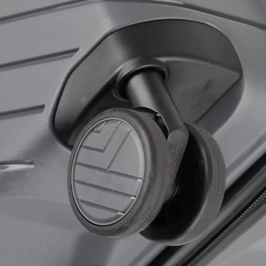 45A-015-424 Чемодан 4-х колесный (Серый/45*68*26/полипропилен/M/3,0 кг/70 литров)