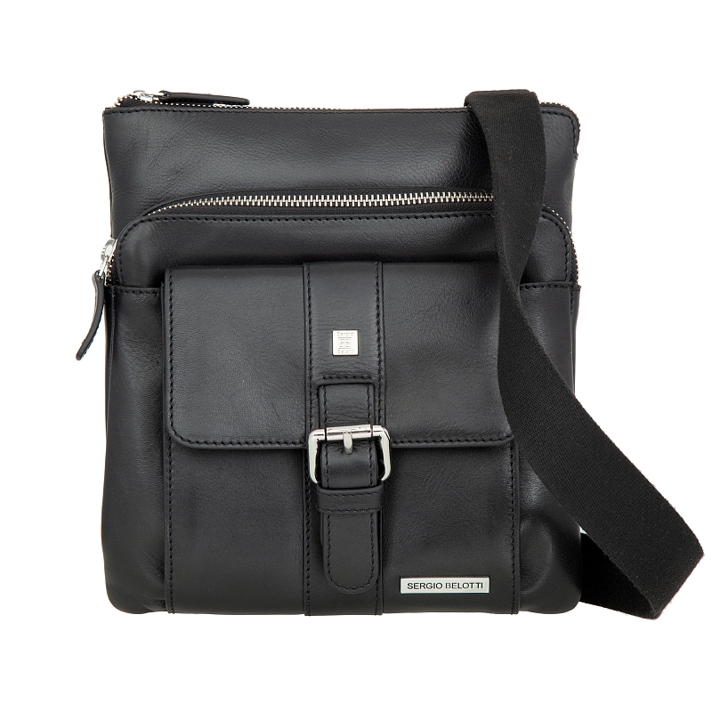 9279 VT (Genoa black) Планшет Sergio Belotti (черный/21*23,5*6,5/натуральная кожа/Sergio Belotti)