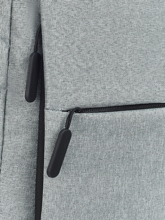 1741GY РЮКЗАК ТКАНЬ (серый) (Серый/28*40*10/текстиль)