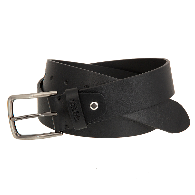 40131 Black Ремень Conti Uomo (длина 120) (черный/120 см/натуральная кожа/Conti Uomo)