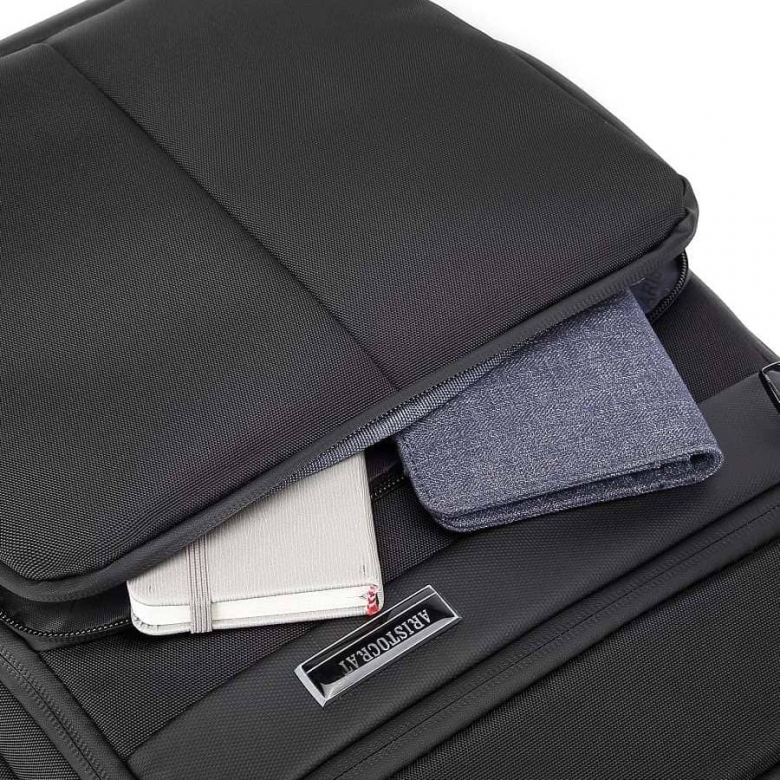 1111 (BLACK) Рюкзак ARISTOCRAT (черный/31*45*15,2/полиэстер/M/1,12 кг/22,5 литра/ARISTOCRAT)