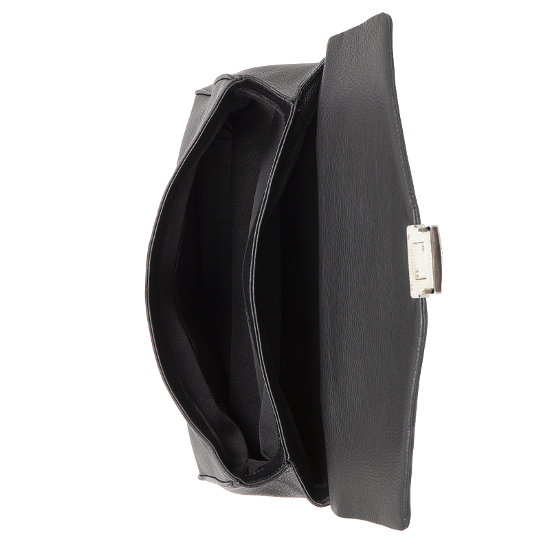 7063 (Napoli black) Портфель Sergio Belotti (черный/40*30*10,5/натуральная кожа/Sergio Belotti)