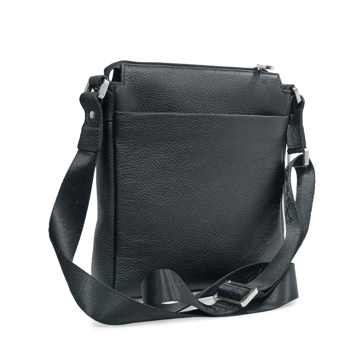 102-829-1 Сумка мужская кожа (Пеллекон) (черный/22,5*27*6/натуральная кожа/PELLECON)