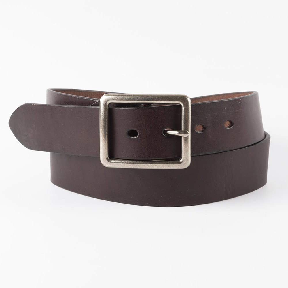 MLBJ4024-02 Ремень мужской (коричневый) (Коричневый/110-130 см/натуральная кожа/Jonas Hanway)