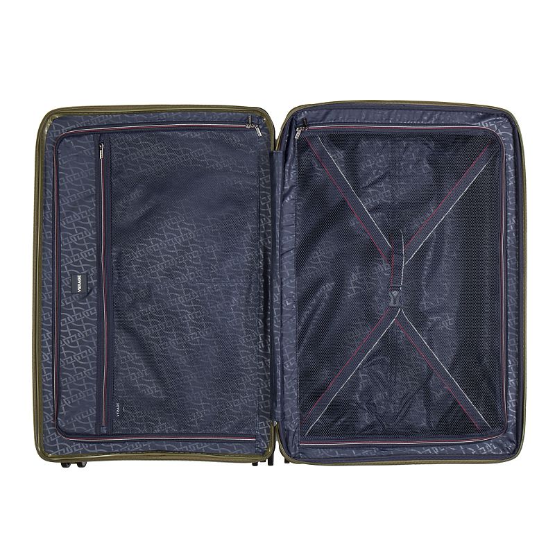 GM19006W28 deep lichen green Чемодан-тележка Verage (зелёный/51*77*31/полипропилен/L/4,4 кг/Verage)