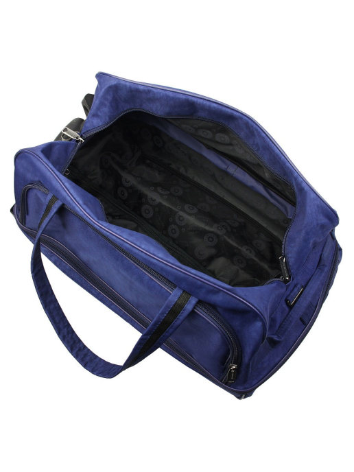 М-118 Сумка на колёсах St-wash синий (Синий/50*32*30/полиэстер/NTL Continent)