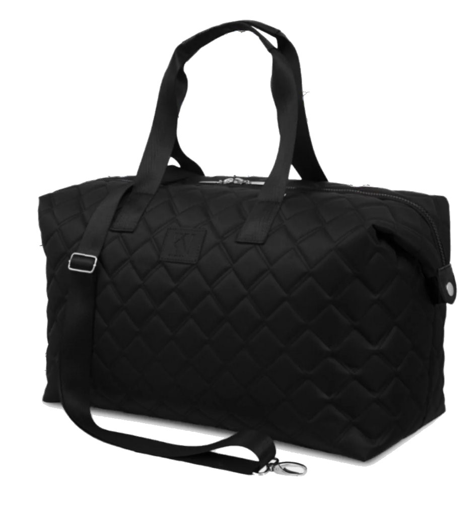 501-70306 Сумка дорожная черный+ромбы малые (текстиль) (черный/текстиль/KATY NIKOLAEVA)