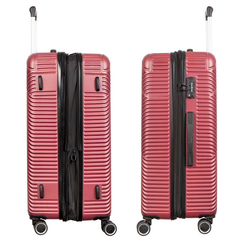 GC AT201-28 burgundy Чемодан-тележка Gianni Coni (Бордовый/54*76*30/АБС пластик/L/4,5 кг/Gianni Conti )