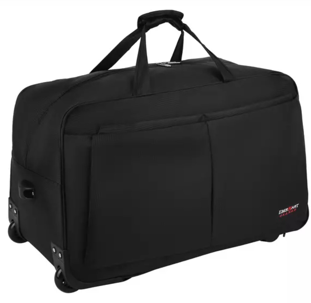 27H-009-224 Сумка-тележка (черный/60*35*32/полиэстер/M/2,1 кг/67,5 литров/Eberhart)