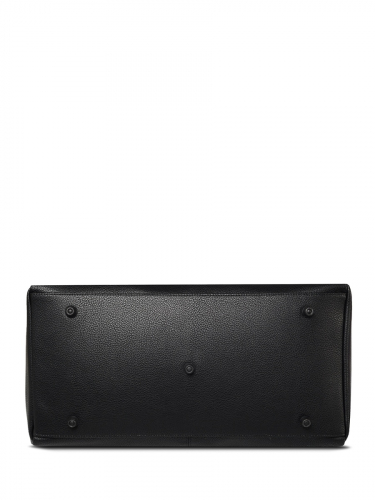 2-315 Сумка дорожная экокожа (черный) (черный/47*32*25/Экокожа/ANTAN)