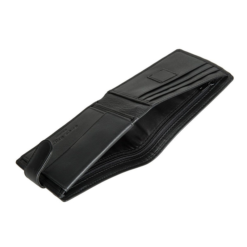 2330-02 (denim black) Портмоне Sergio Belotti (черный/11,5*9*2/натуральная кожа/Sergio Belotti)