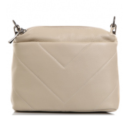 8298К Сумка женская натуральная кожа бежевый (Бежевый/натуральная кожа/Redmond)