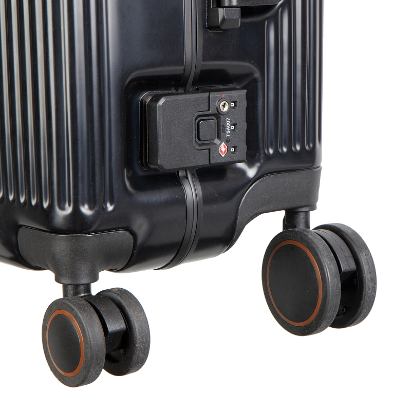 GM20076W19 (black) Чемодан-тележка Verage (Черный/поликарбонат + ABS/S/Verage)